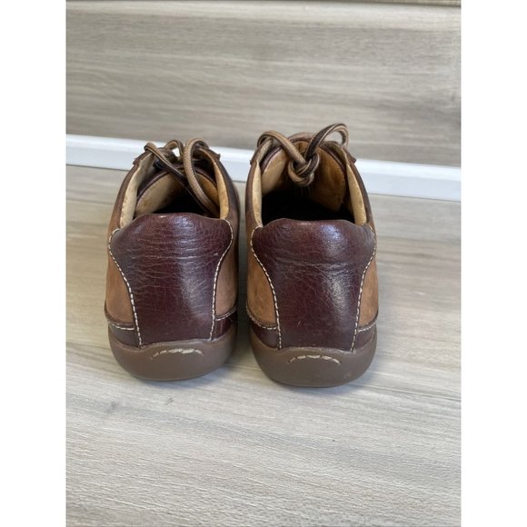Born Size 6.5 W0578 Hawkeye Brown Leather Lace Up Shoes Oxfords Womens "Bowling" - Picture 11 of 11